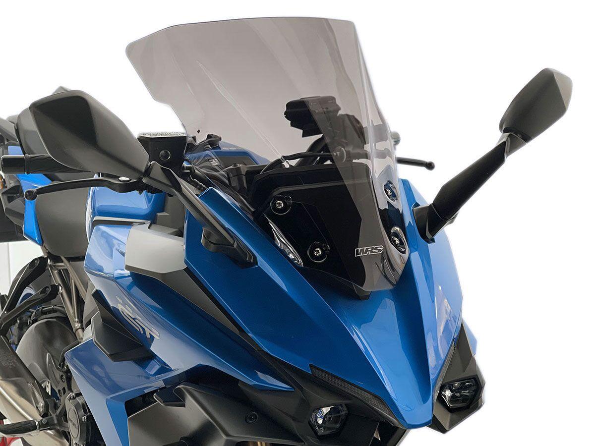 SU006FS - WRS Windscreen For Suzuki GSX-S 1000 ABS 2022-2024 48.5 cm (19") - Dark Smoke