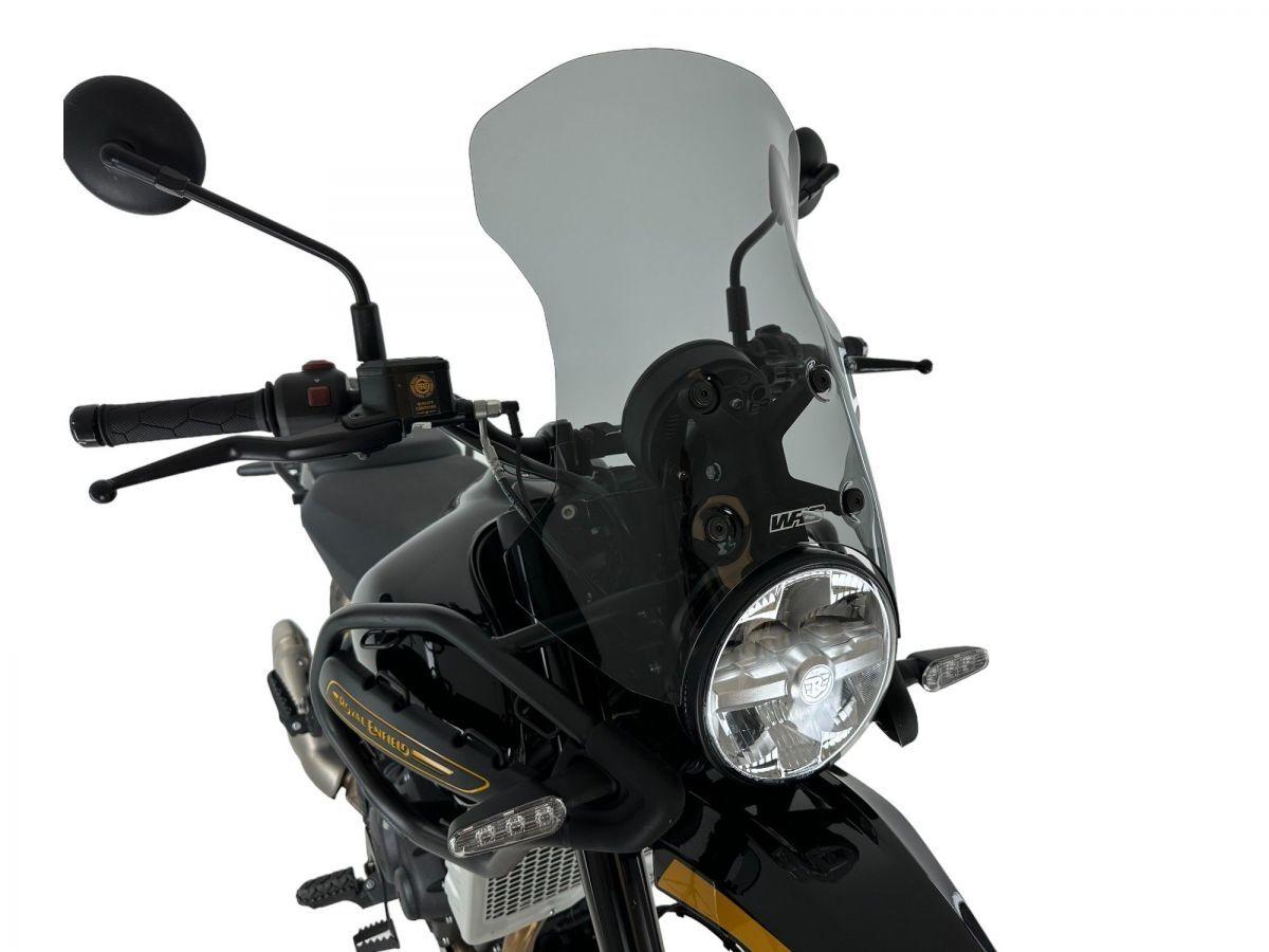 RE001F - WRS Windscreen For Royal Enfield Himalayan 450 ABS 2024-2025 37.5 cm (14-3/4") - Smoke