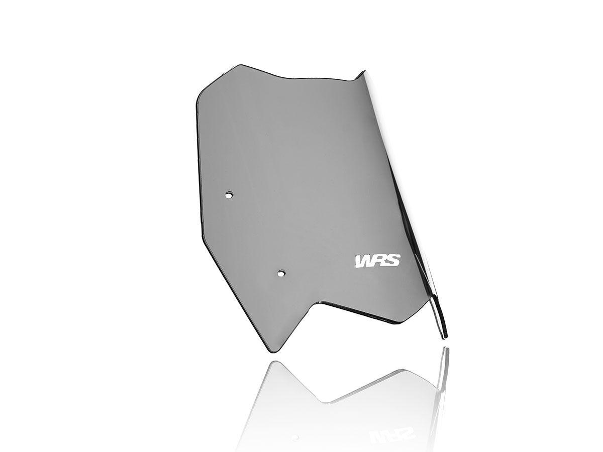 YA017FS - WRS Windscreen For Yamaha XTZ 690 2019-2022 23.5 cm (9-1/4") - Dark Smoke
