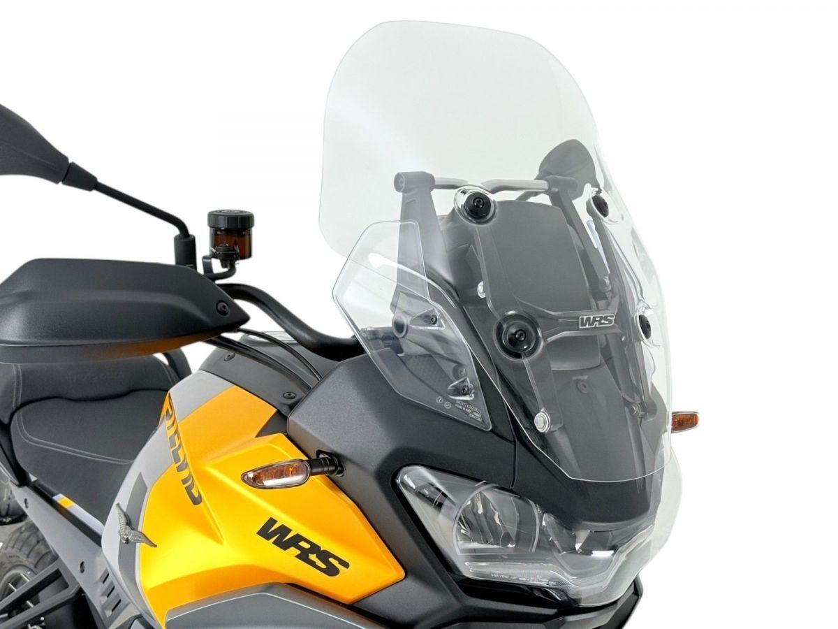 Wrs Clear Mg004t - Windscreen For Moto Guzzi Stelvio 1000 Abs 2024-2025