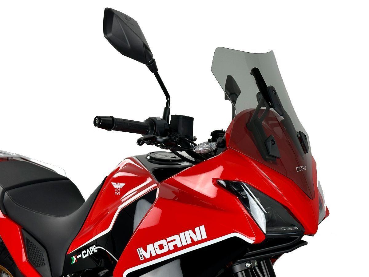 MM002FS - WRS Windscreen Sport X-Cape 650 For Moto Morini X-Cape 650 ABS 2023-2024 43 cm (17") - Dark Smoke