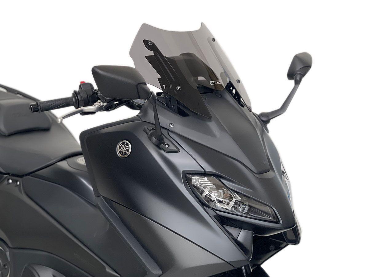 YA024FS - WRS Windscreen For Yamaha XP 560 T-Max ABS 2022-2024 22.5 cm (8-7/8") - Dark Smoke