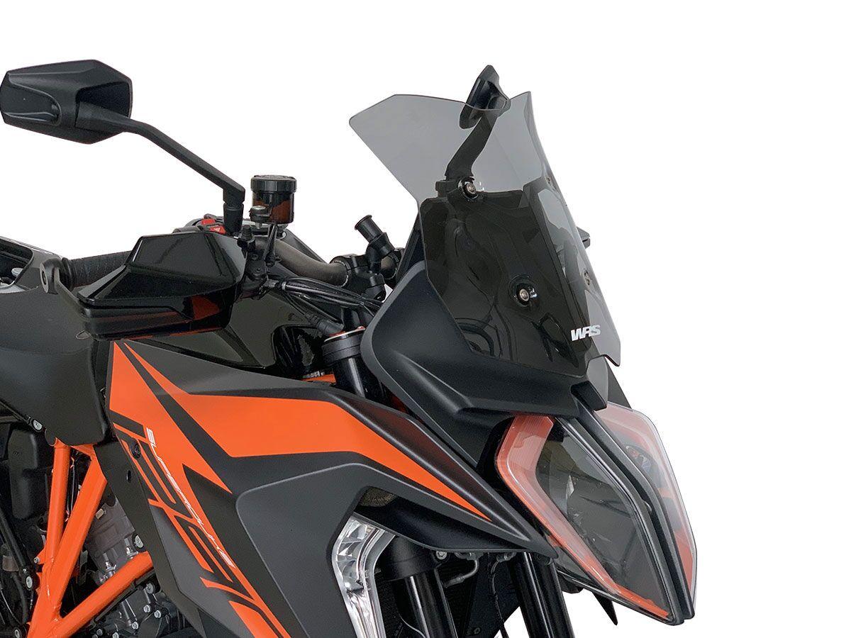 KT007FS - WRS Windscreen For KTM Super Duke 1290 GT ABS 2019-2024 32 cm (12-1/2") - Dark Smoke