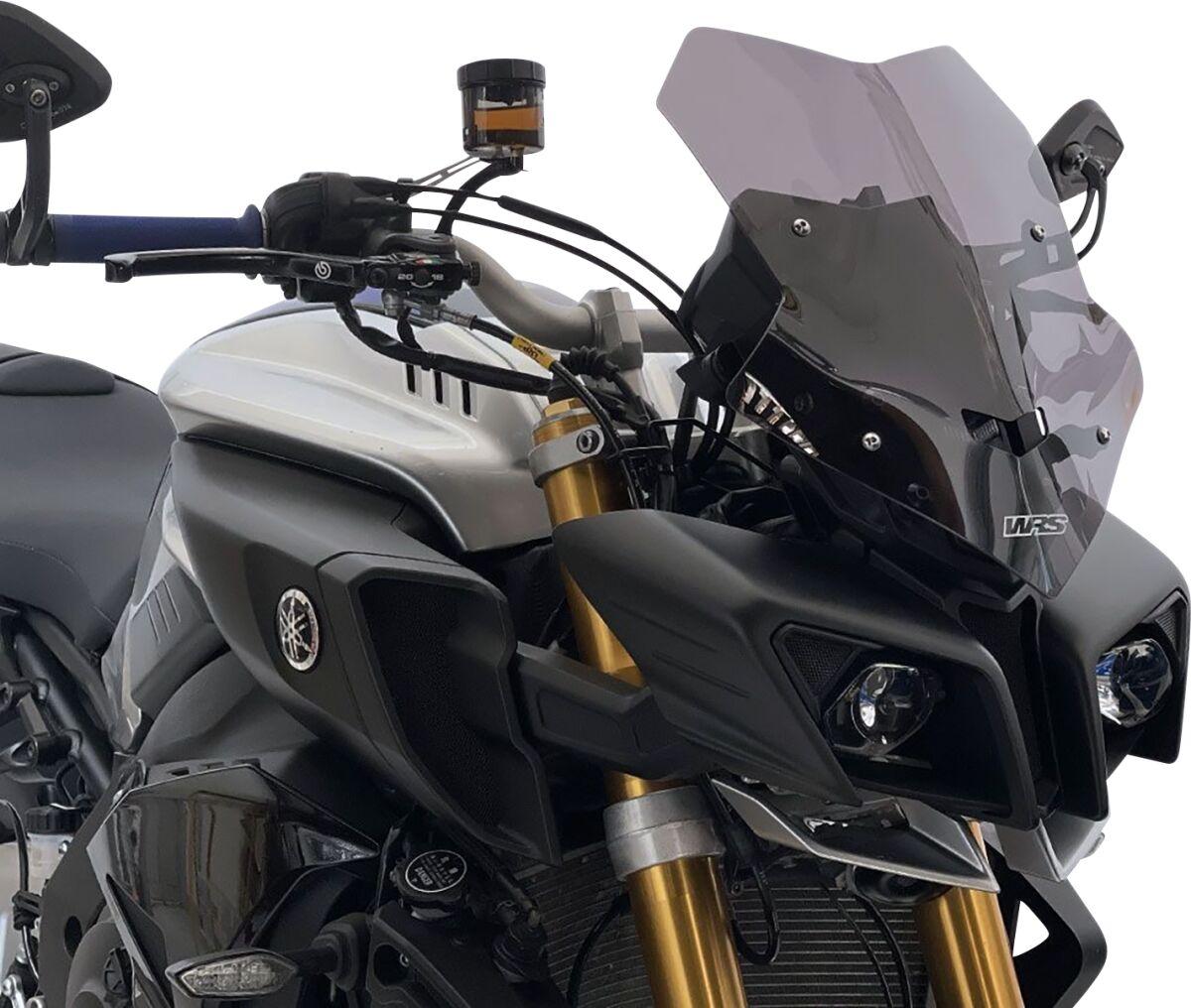 YA026FS - WRS Windscreen For Yamaha MT-10 ABS 2016-2021 34.5 cm (13-1/2") - Dark Smoke
