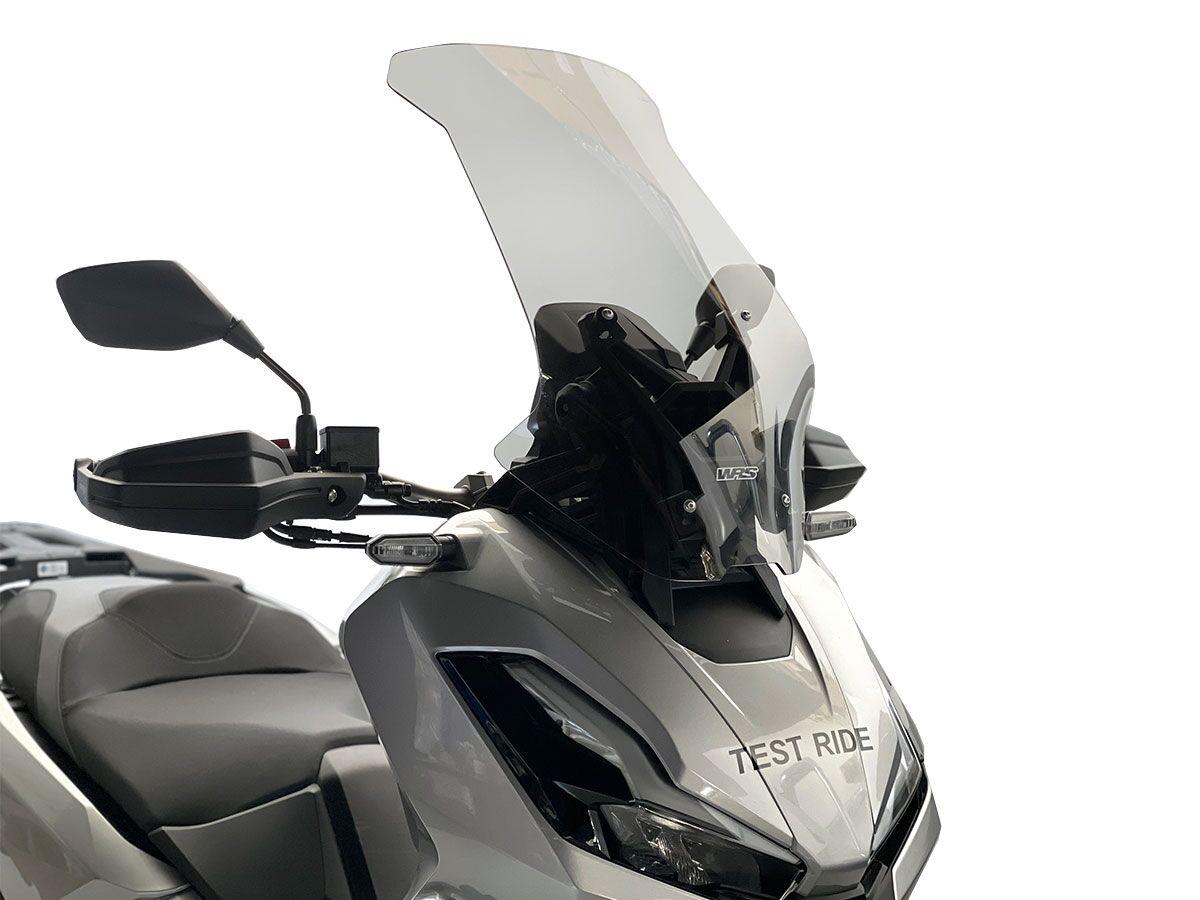 Wrs Smoke Ho056f - Windscreen For Scooter For Honda Adv 350 Abs 2022-2024 63 Cm (24-7/8")