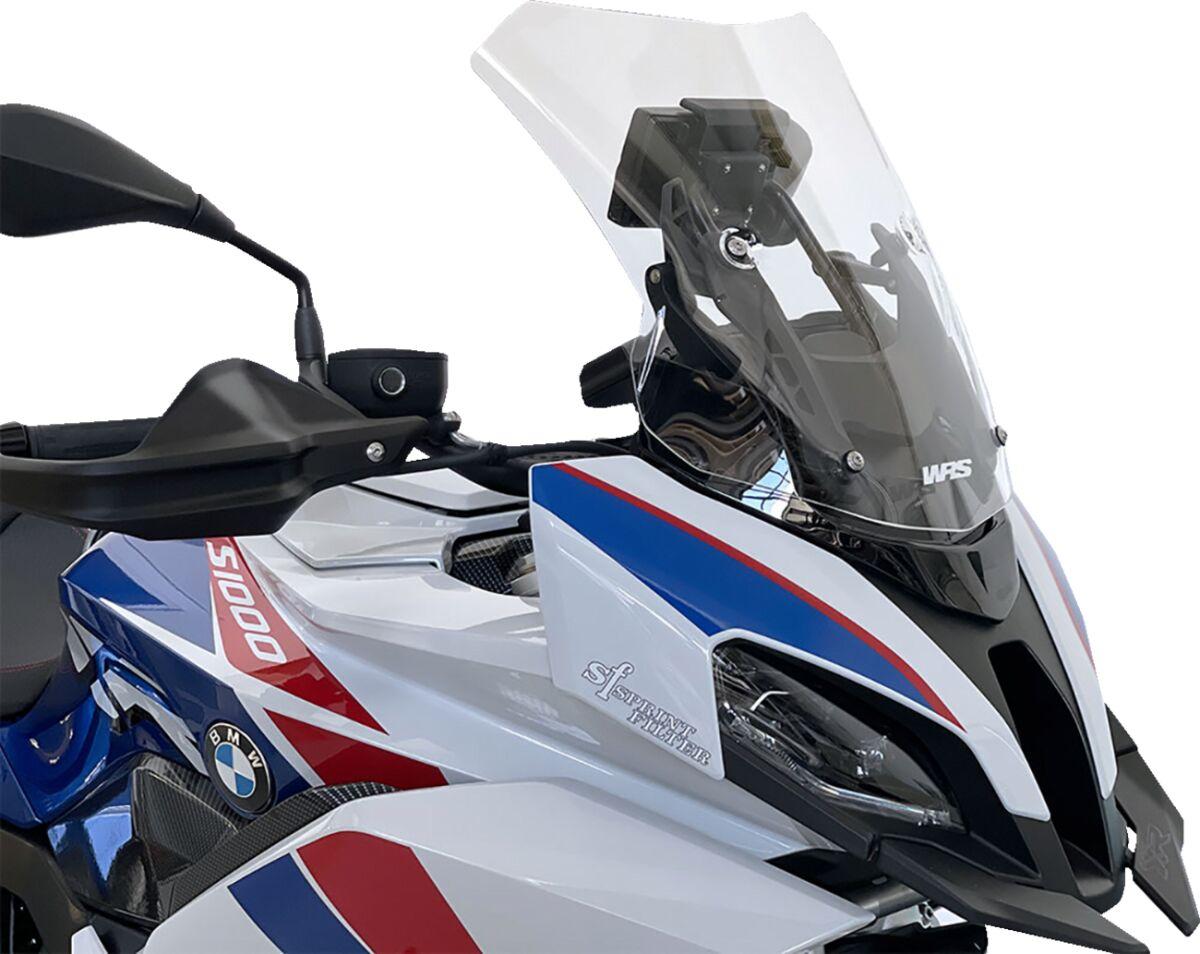 BM064T - WRS Windscreen For BMW S 1000 XR 2020-2023 38 cm (15") - Clear