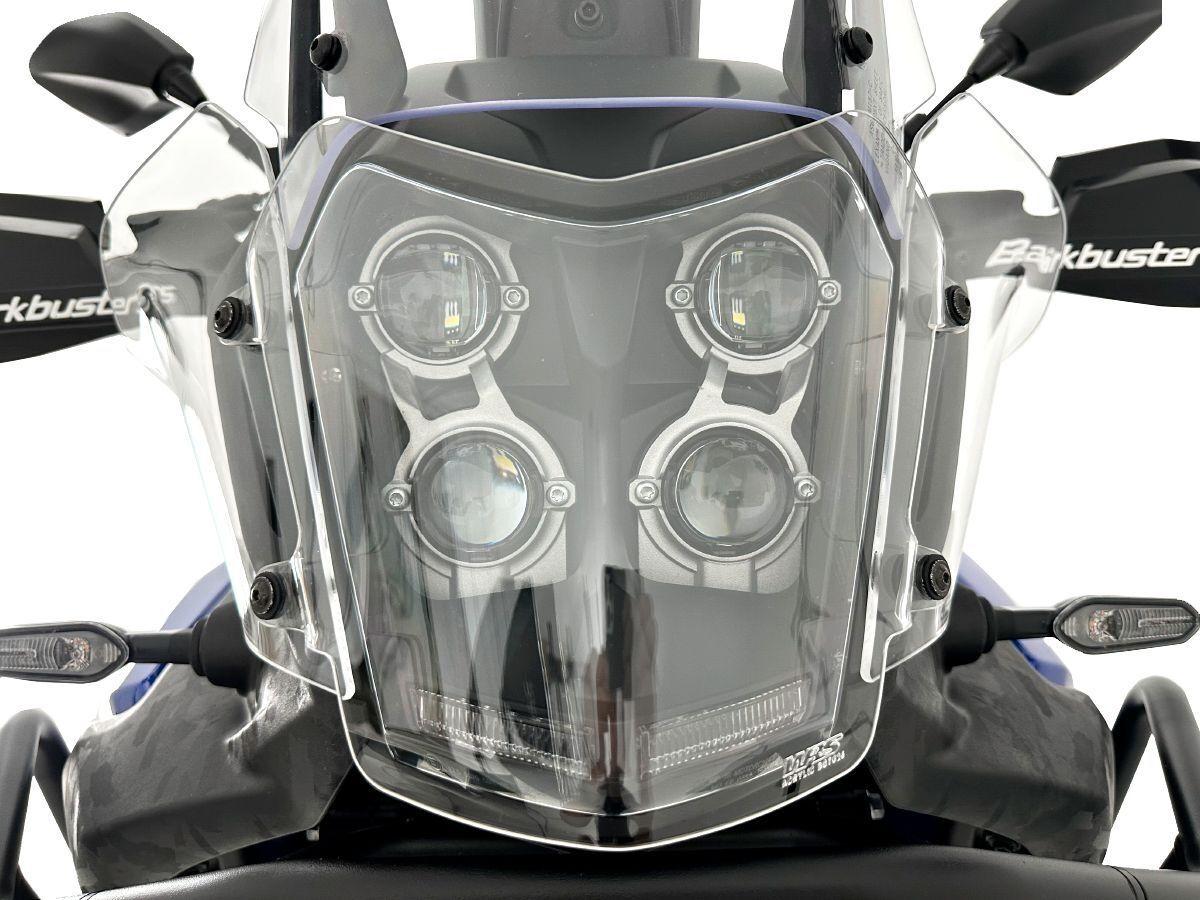 YA034T - WRS Headlight Protector For Yamaha XTZ 690 2022 Clear