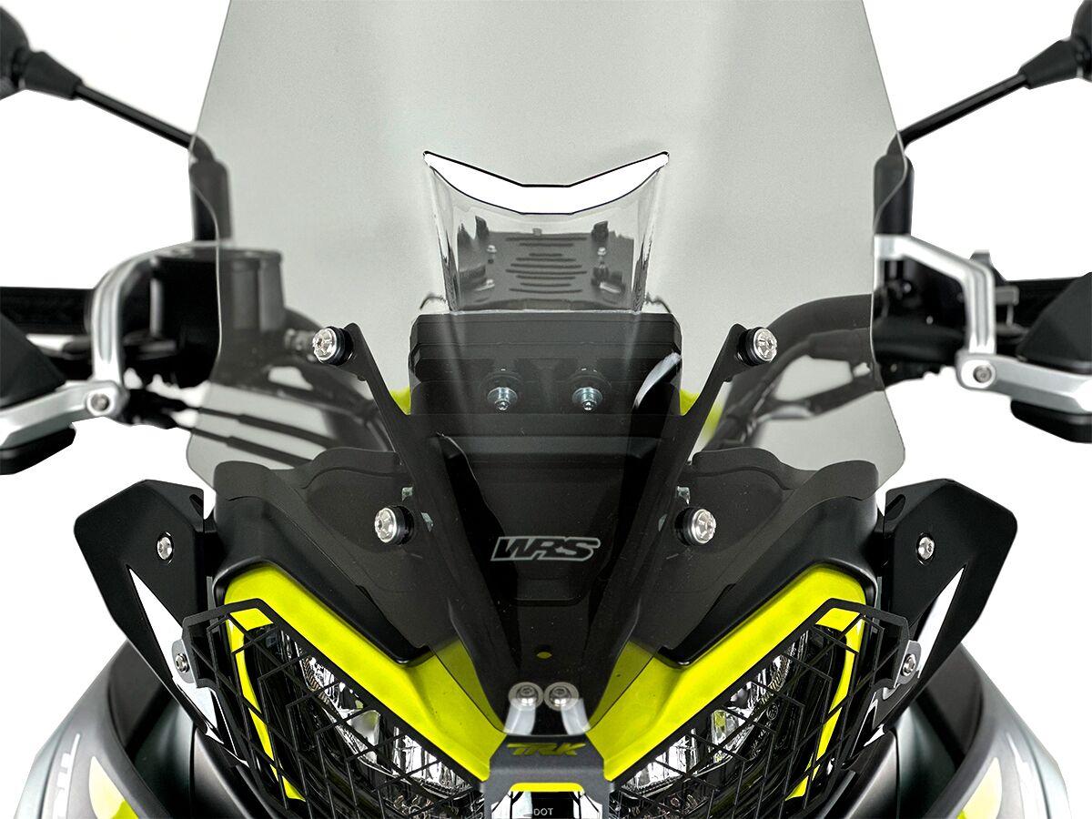 BE007F - WRS Windscreen For Benelli TRK 702 ABS 2022-2024 - Smoke