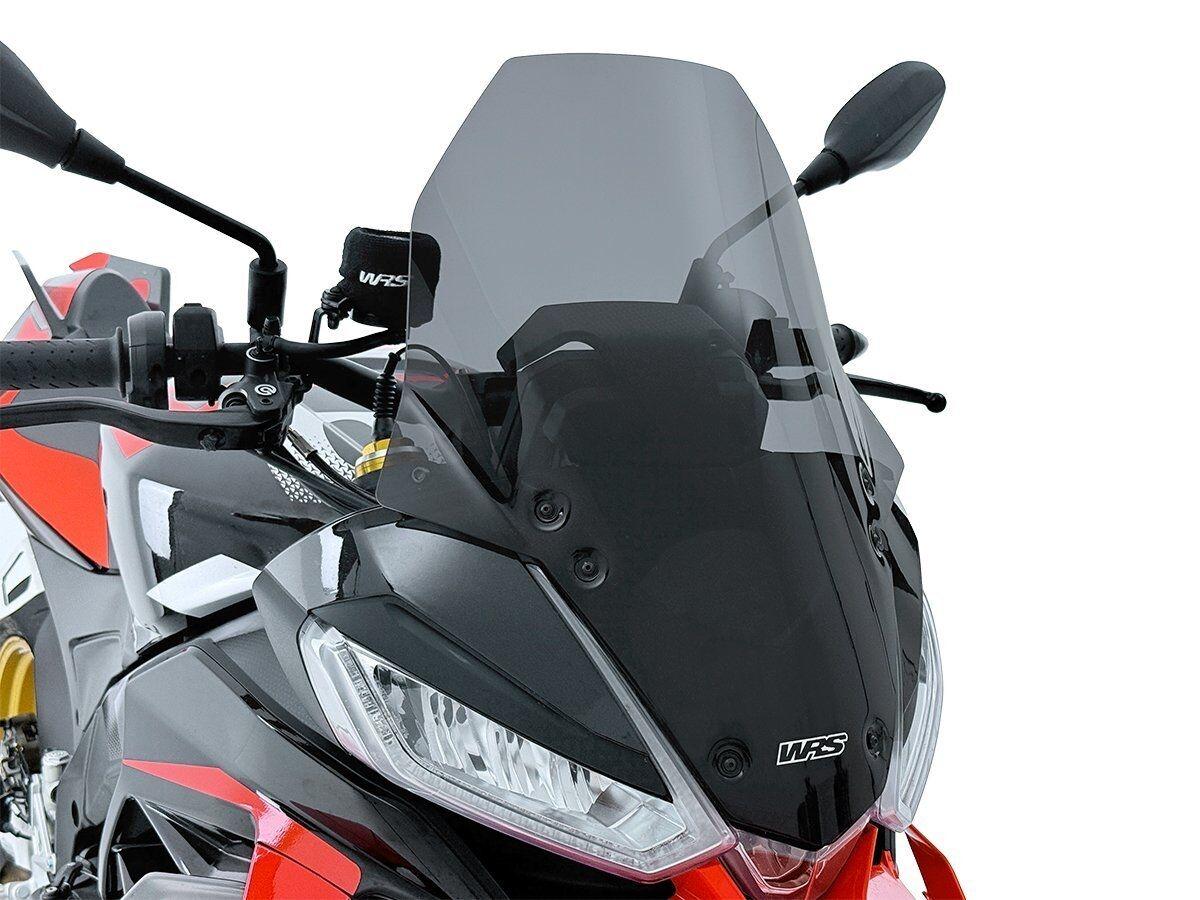 AP017FS - WRS Windscreen For Aprilia Tuono V4 1100 RR ABS 2025 - Dark Smoke