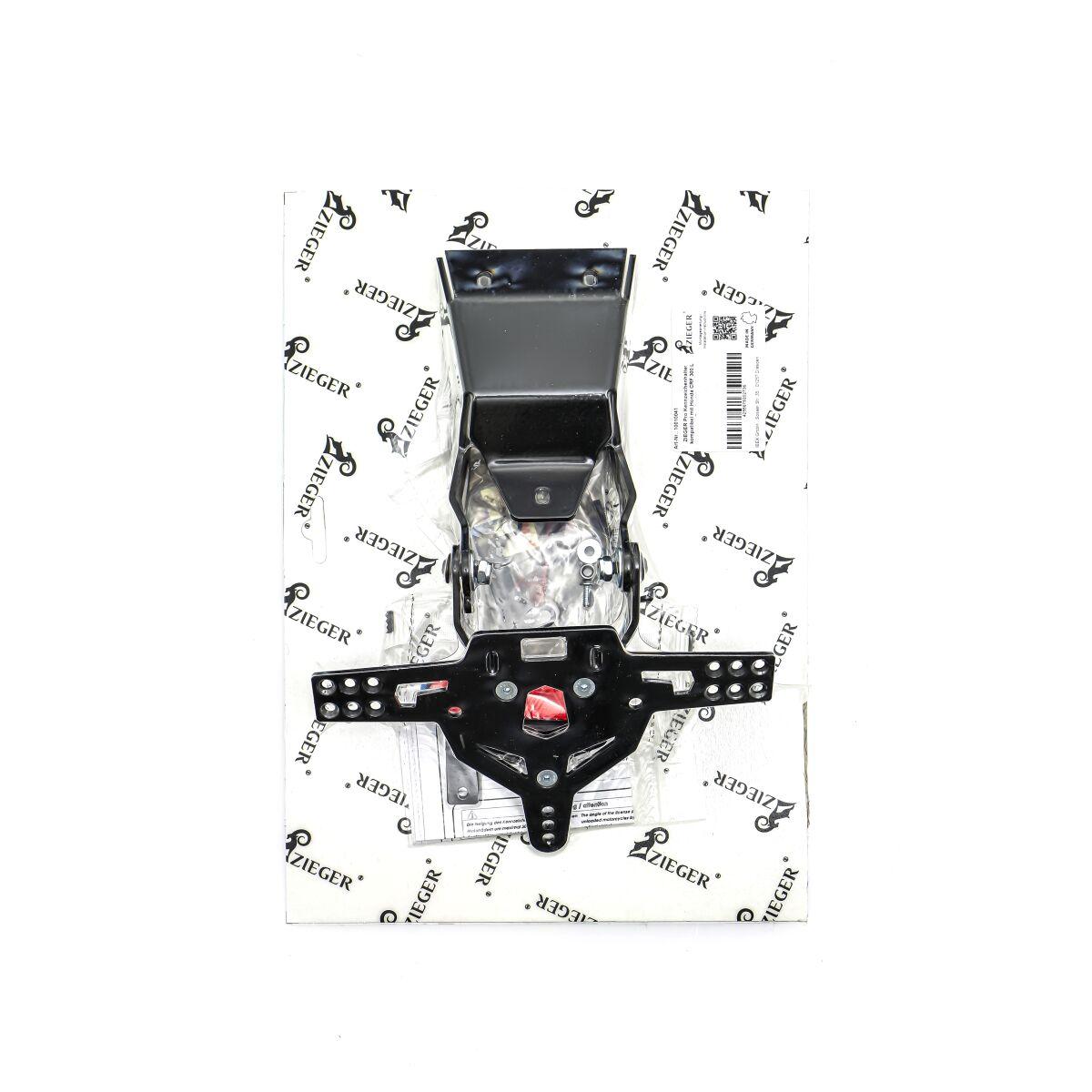10010041 - Zieger PRO Tail Unit Type D For Honda CRF300L 2021-2026 Rear