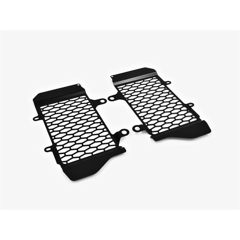 10008245 - Zieger Radiator Guards For Honda CRF1100L ABS Africa Twin 2020-2022 - Black