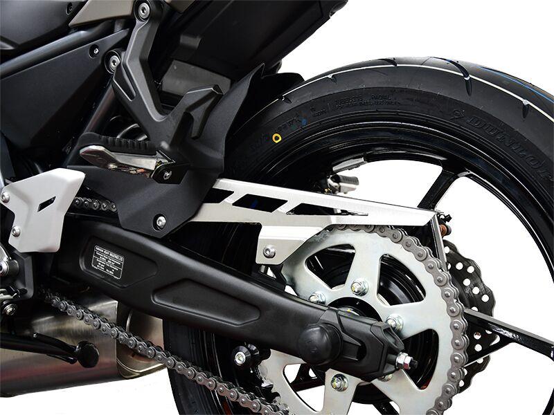 Zieger Brushed/Neutral 10002772 - Chain Guard For Kawasaki Ninja 650 2017-2026