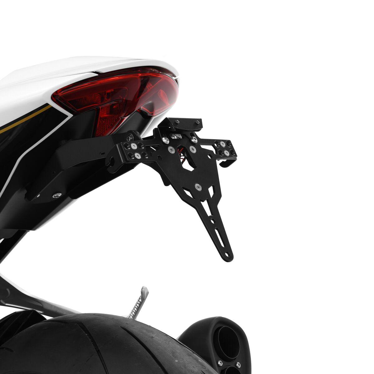 10010211 - Zieger PRO Tail Unit Type B For Harley Davidson FLSTFB 1690 Fat Boy Lo 2012