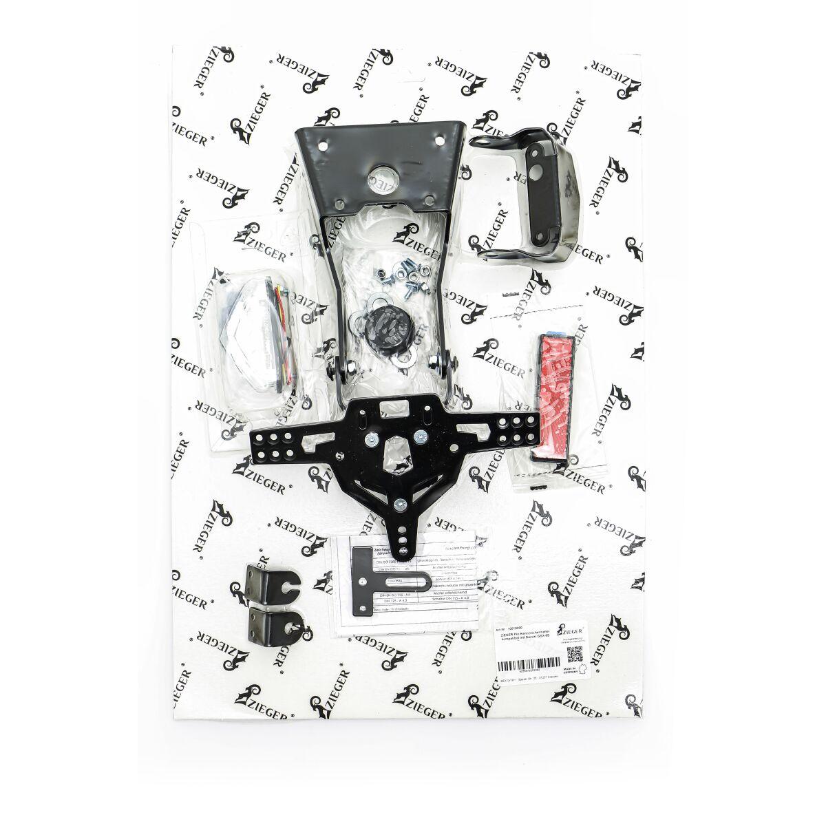 10010080 - Zieger PRO Tail Unit Type D For Suzuki GSX-8R 800 ABS 2024 Rear