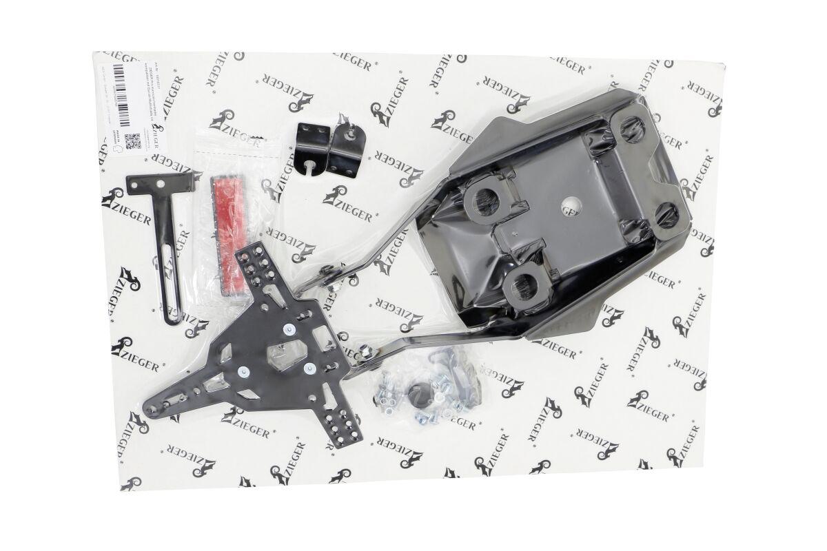 10010317 - Zieger PRO Tail Unit Type A For Harley Davidson FXDC 1584 Dyna Super Glide Custom 2012-2013