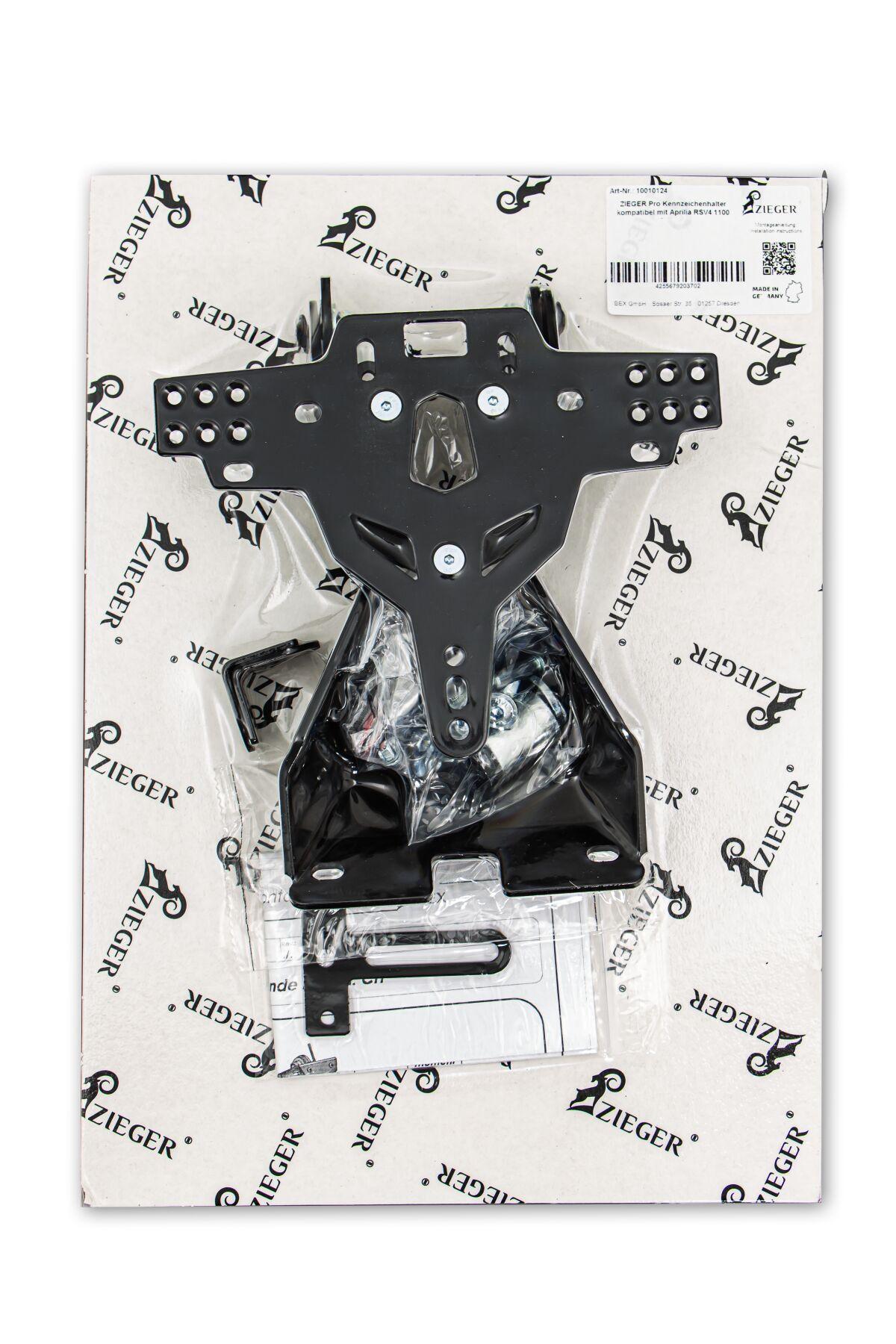 10010124 - Zieger PRO Tail Unit Type C For Aprilia RSV4 1100 ABS 2022-2024 Rear