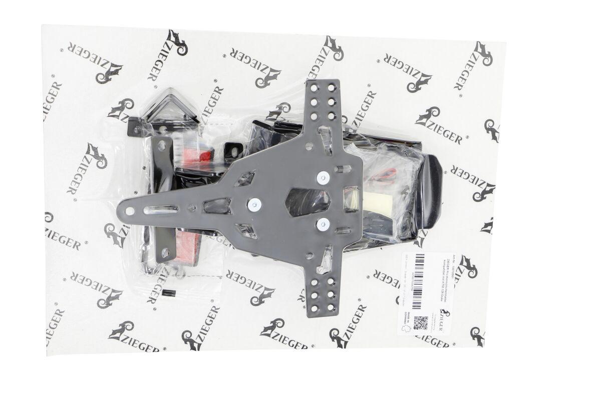 10010561 - Zieger PRO Tail Unit Type A For Harley Davidson FLSTFB 1690 ABS 2013 Rear