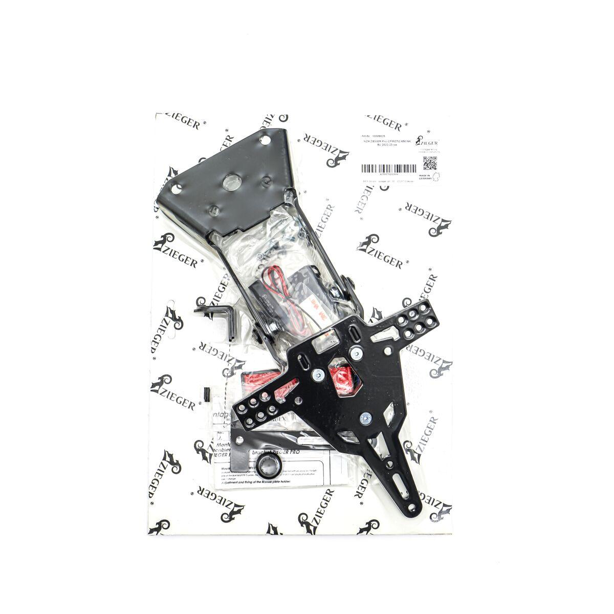 10009825 - Zieger PRO Tail Unit Type A For CF Moto NK 650 ABS 2020-2024 Rear