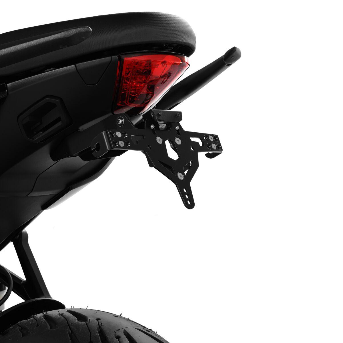 10010201 - Zieger PRO Tail Unit Type D For Harley Davidson FLSTF 1584 Fat Boy 2011