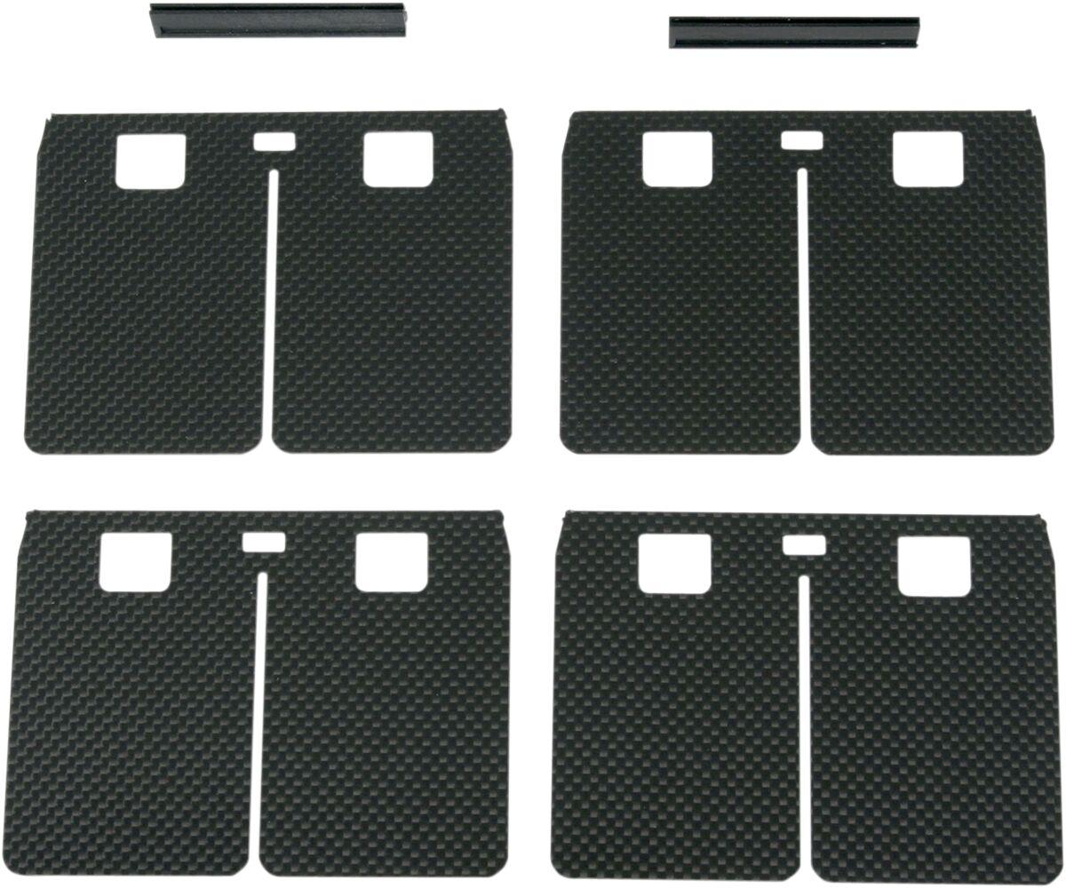 3P682H - Moto Tassinari Replacement V-Force 3 Reed Petal Set For Honda ATC250R LC 1985-1986 - Black
