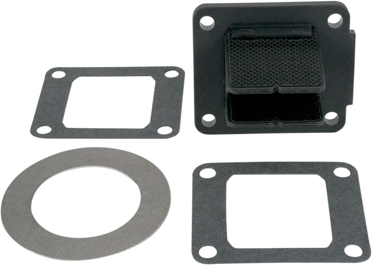 V384A - Moto Tassinari V-Force 3 Reed Valve Set For Kawasaki KX100 1991-2000 - Black