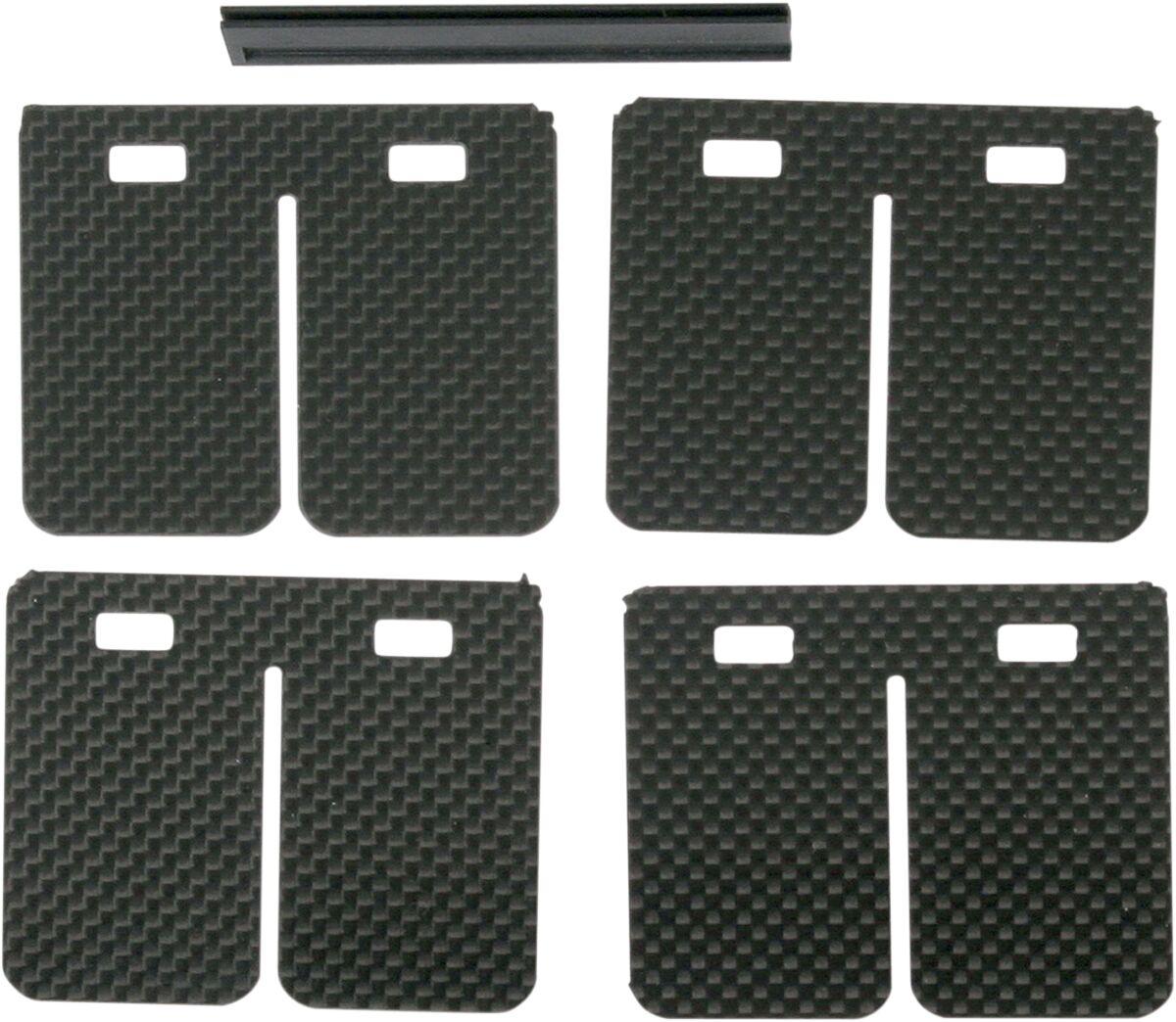 3P412H - Moto Tassinari Replacement V-Force 3 Reed Petal Set For Gas Gas MC50 2021-2026 - Black