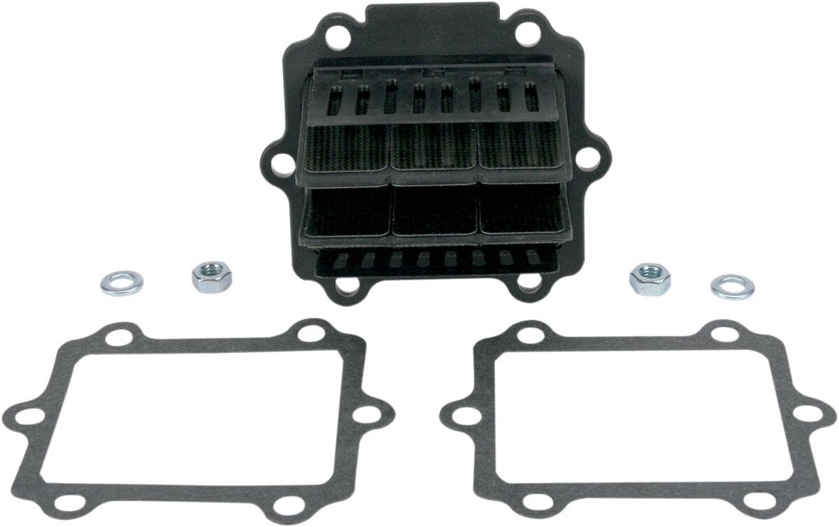 V3110A - Moto Tassinari V-Force 3 Reed Valve Set For Suzuki RM 250 1989-1997 - Black