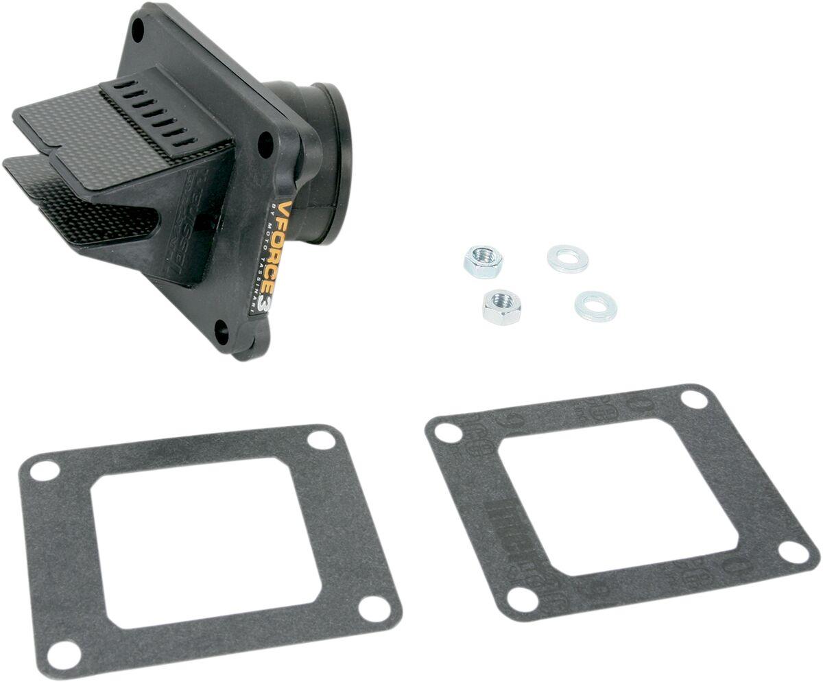 V383S-A - Moto Tassinari V-Force 3i Reed Valve Set For Suzuki RM 85 2002-2018 - Black