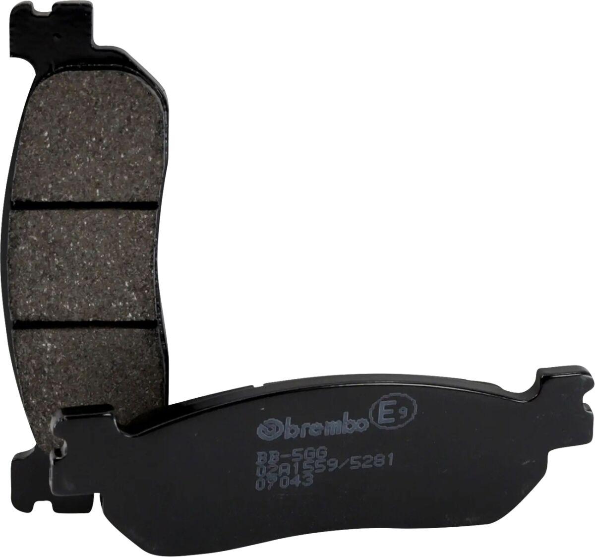07043 - Brembo Prime Carbon Ceramic Brake Pads For Yamaha VP 250 2007-2009 Rear