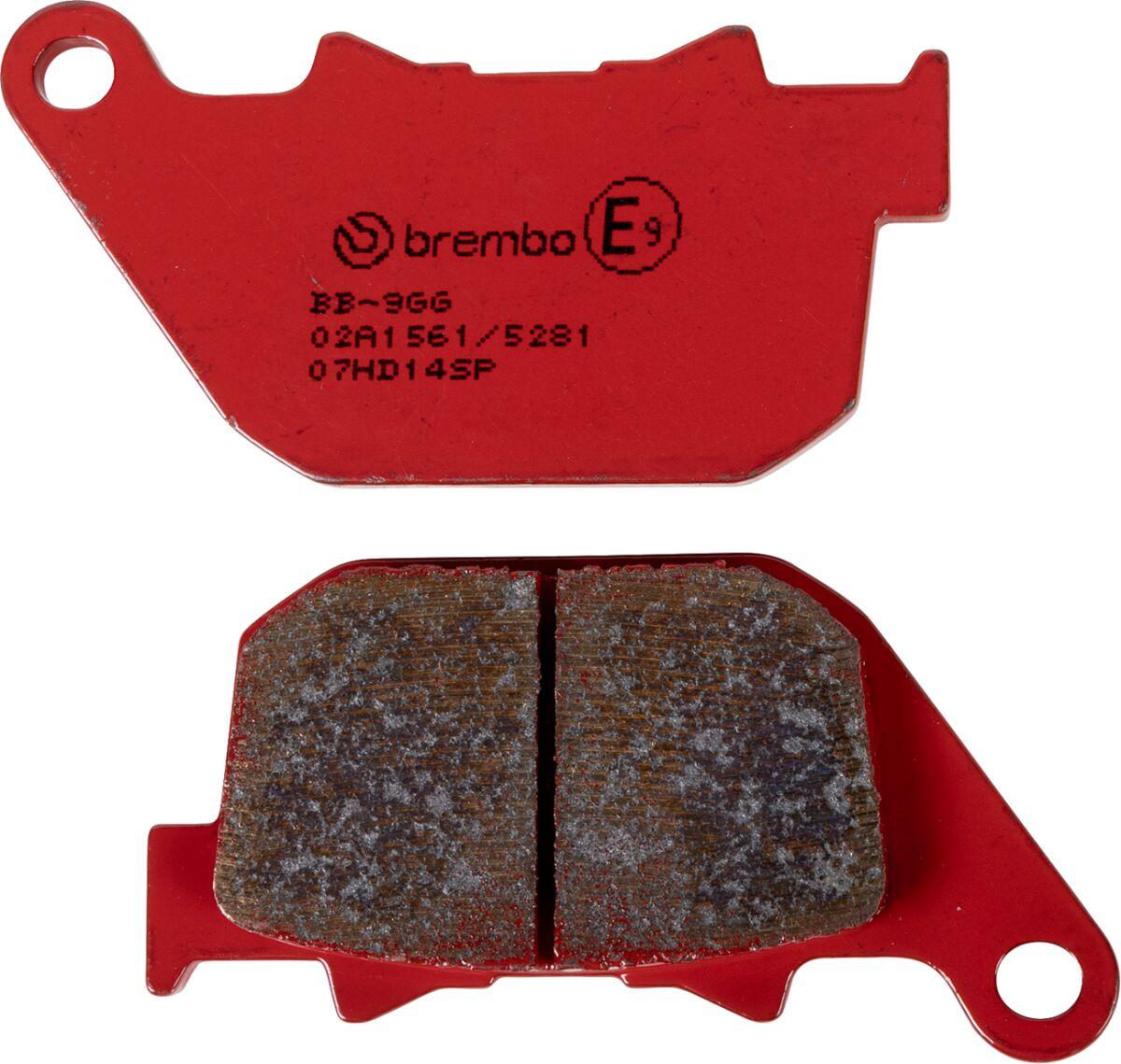 07HD14SP - Brembo SA Prime Sintered Brake Pads For Harley Davidson XL1200C 2004-2014 Rear