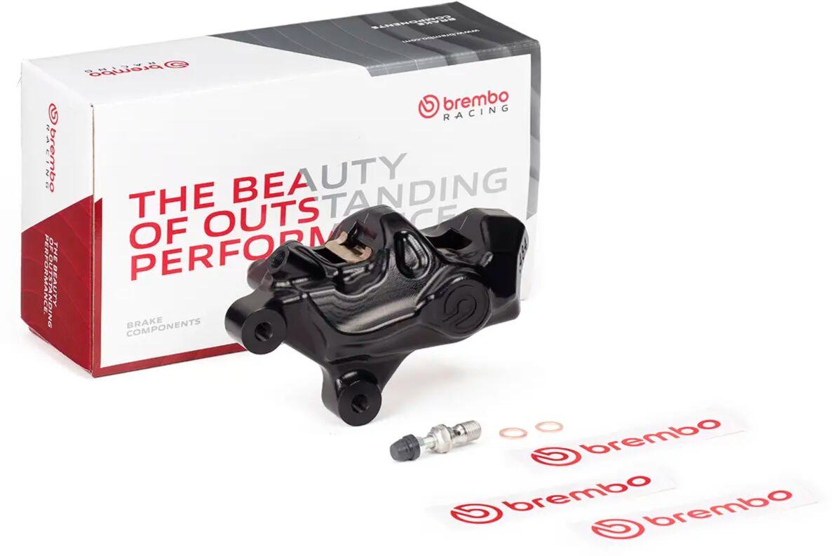 120B81469 - Brembo 484 Logonero Upgrade Brake Caliper For Harley Davidson FLHR 1450 2000-2003 Front Left - Black