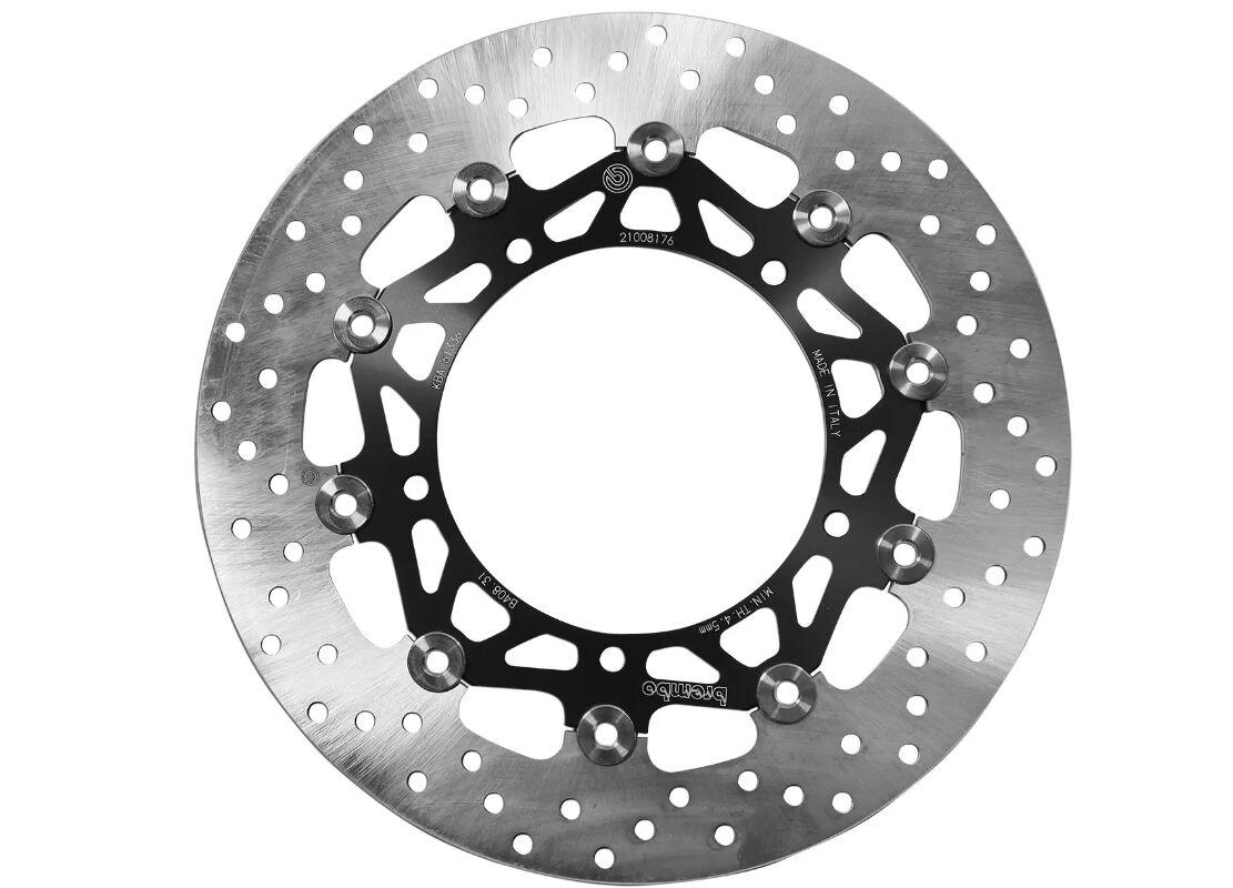 78B40831 - Brembo Oro Prime Line Floating Brake Disc For Yamaha FZ6 600 N 2004-2008 Front