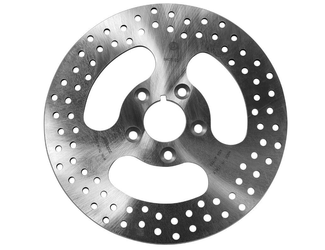 68B407E0 - Brembo Oro Prime Line Fixed Brake Disc For Harley Davidson FLH Electra Glide 1983-1985 Rear
