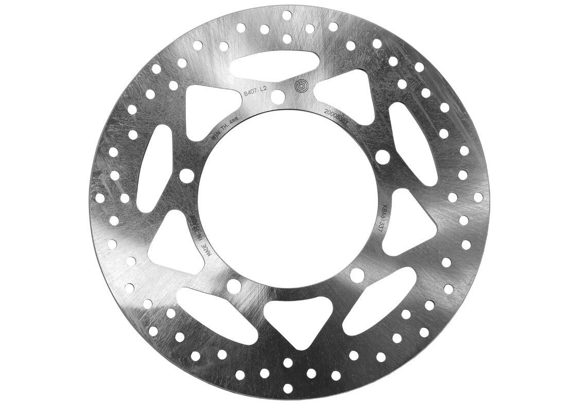 Brembo Silver/Stainless Steel 68B407l2 - Oro Prime Line Fixed Brake Disc For Kawasaki Ex300 2013-2016 Front