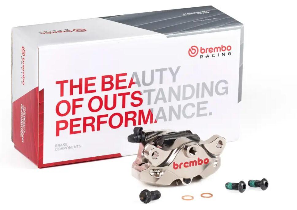 120A44140 - Brembo GP2-SS Upgrade Brake Caliper Kit For Ducati 1098 2007-2008 Rear Aluminium