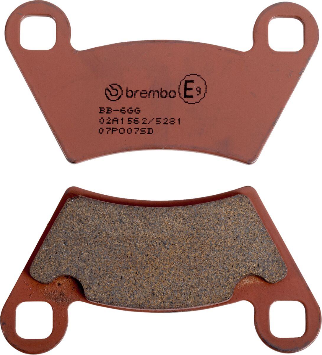 07PO07SD - Brembo SD Prime Sintered Brake Pads For Polaris Ranger 500 2X4 2004-2009 Rear