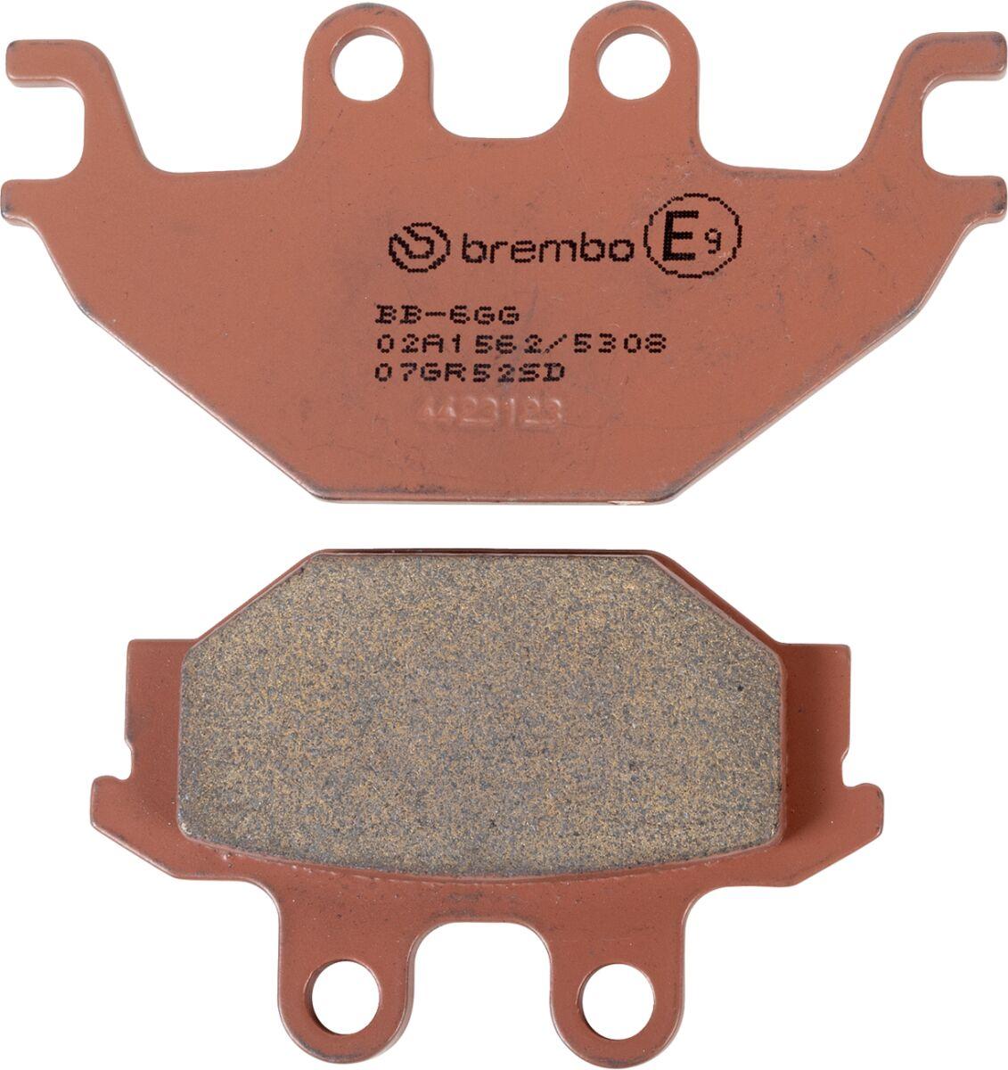 07GR52SD - Brembo SD Prime Sintered Brake Pads For Arctic Cat Textron 250 2X4 2006-2007 Front