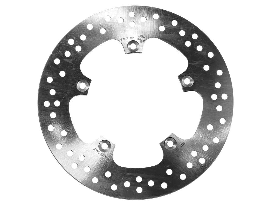 Brembo Silver/Stainless Steel 68B407c2 - Oro Prime Line Fixed Brake Disc For Yamaha Xp 500 T-Max 2004-2007 Front
