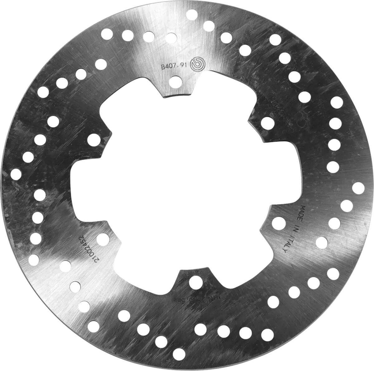 Brembo Silver 68B40791 - Oro Prime Line Fixed Brake Disc For Italjet Jupiter 250 2001-2003 Front