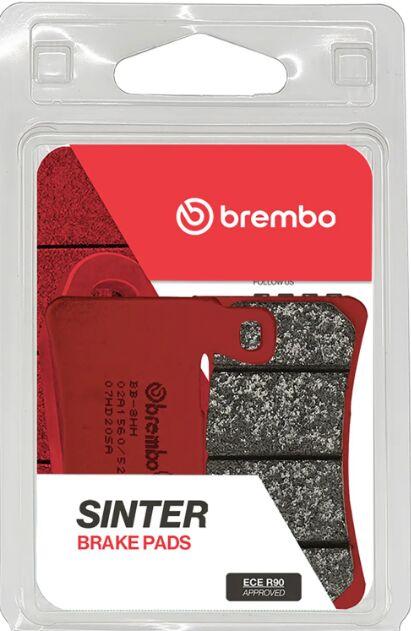 07HD20SA - Brembo SA Prime Sintered Brake Pads For Harley Davidson FLDE 1750 ABS 2018-2020 Softail Deluxe 107 2018-2020 Front