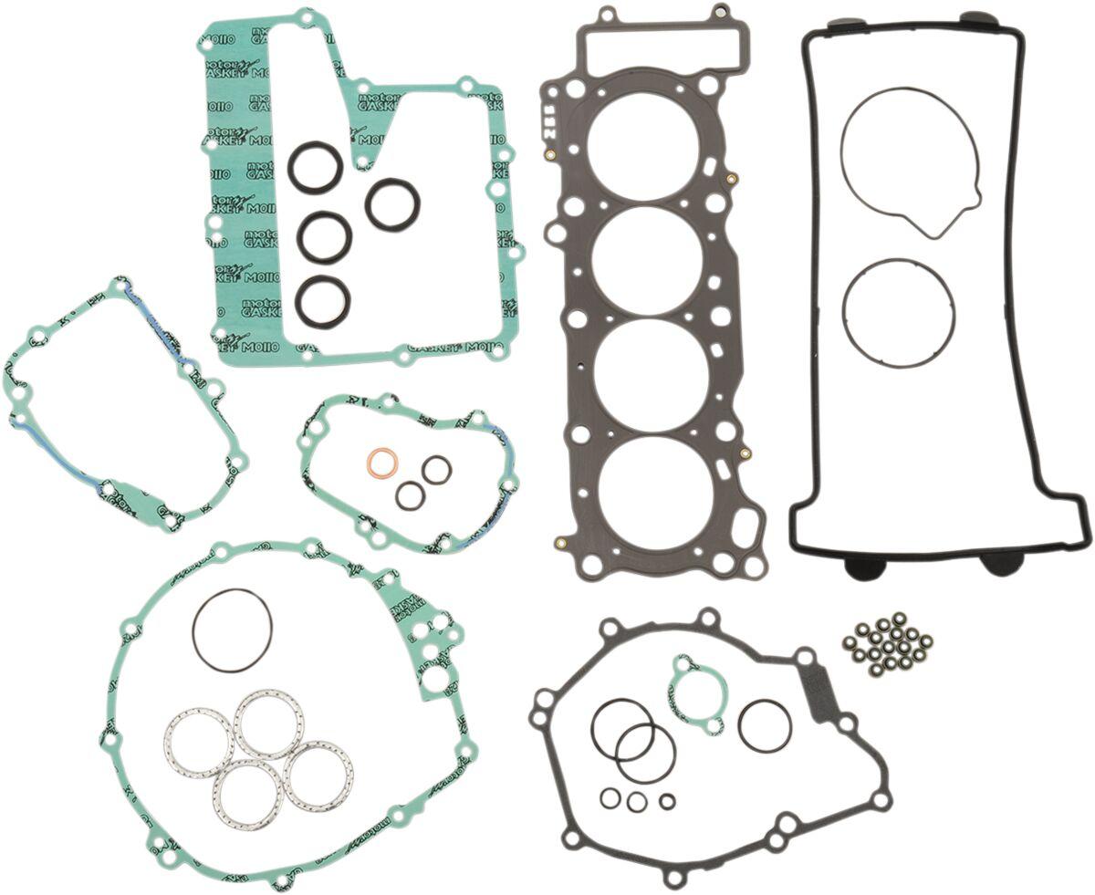 Athena Blue P400485850023 - Complete Gasket Kit For Yamaha Yzf-R6 600 1999-2002