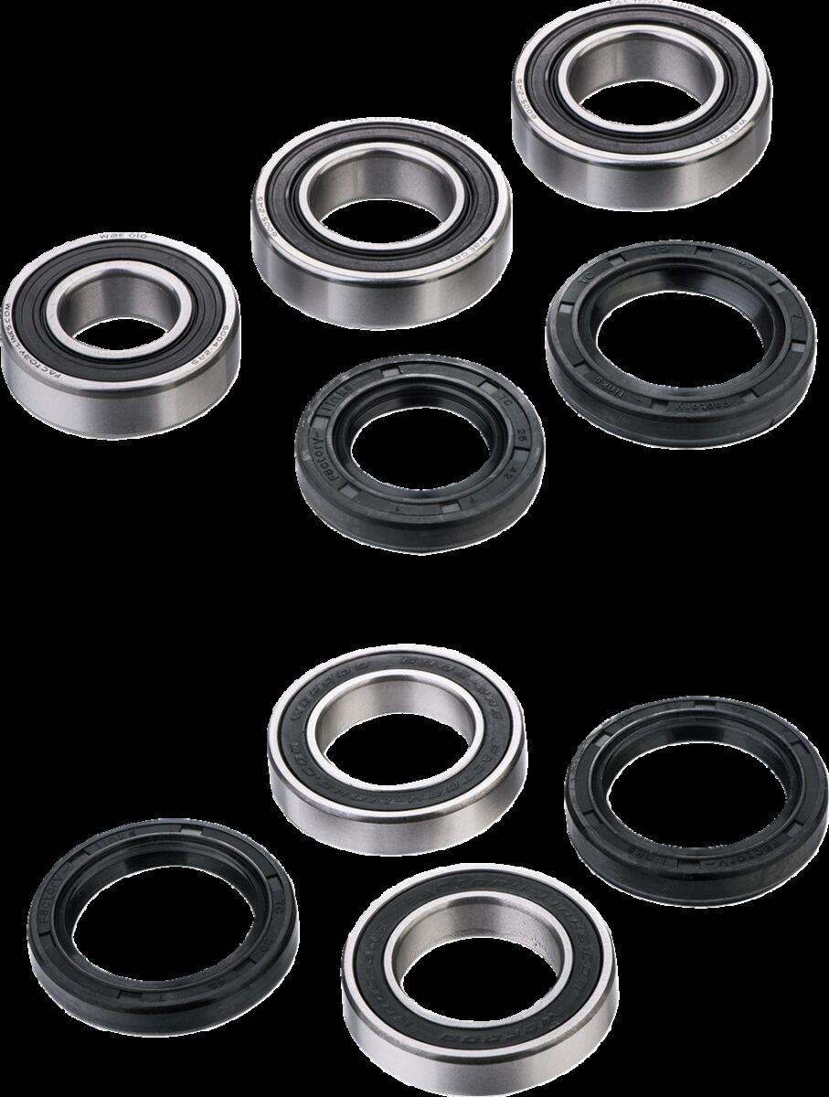 KWK-G-001 - Factory Links Wheel Bearing Kit For Gas Gas EC125 2004-2010 Fits Front And Rear