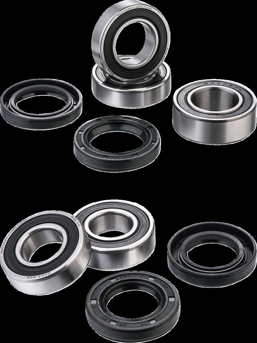 Factory Links Kwk-C-001 - Wheel Bearing Kit For Sherco 2.5 250 I 2008 Fits Front And Rear