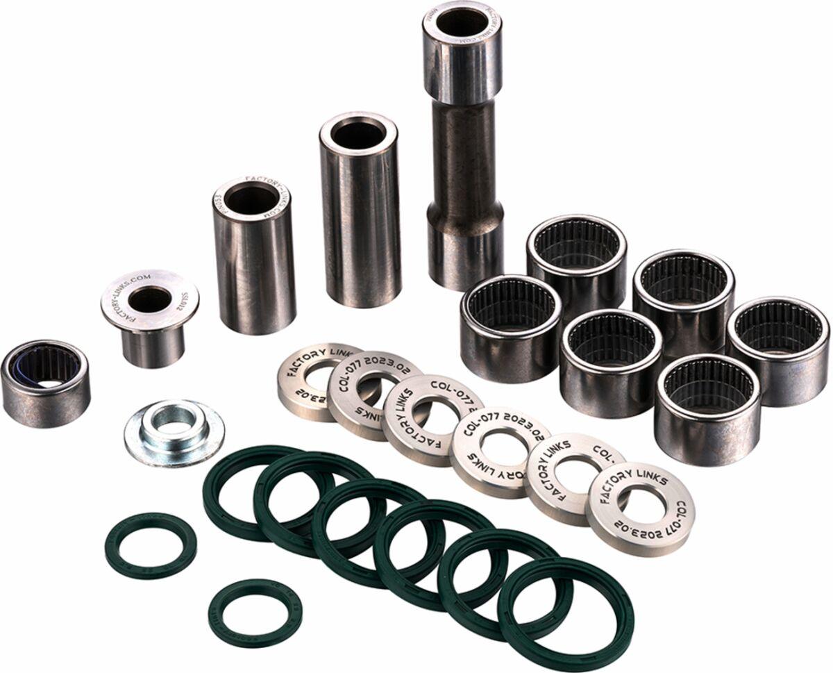 Factory Links Lrk-K-111 - Linkage Bearing Rebuild Kit For Kawasaki Kx250 2021-2024