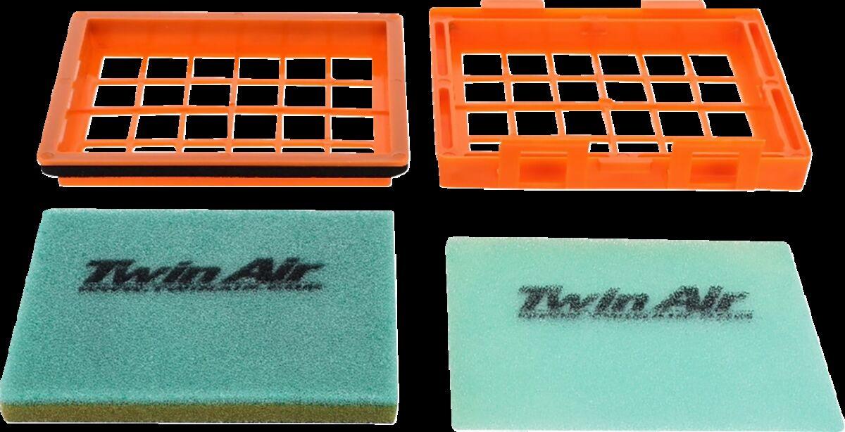 Twin Air Green/Orange 150609P - Standard Air Filter With Cage For Honda Crf300l 2021-2025