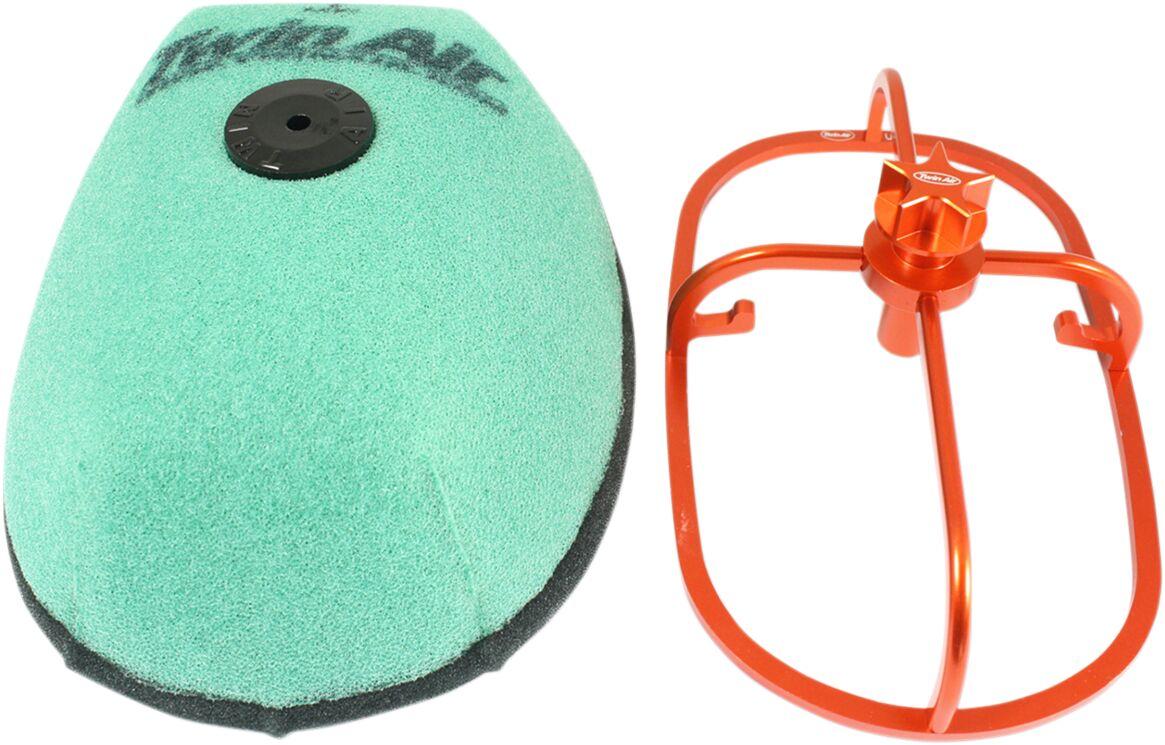 Twin Air Green/Orange 150225C - Powerflow Air Filter Kit For Honda Crf250r 2018-2021