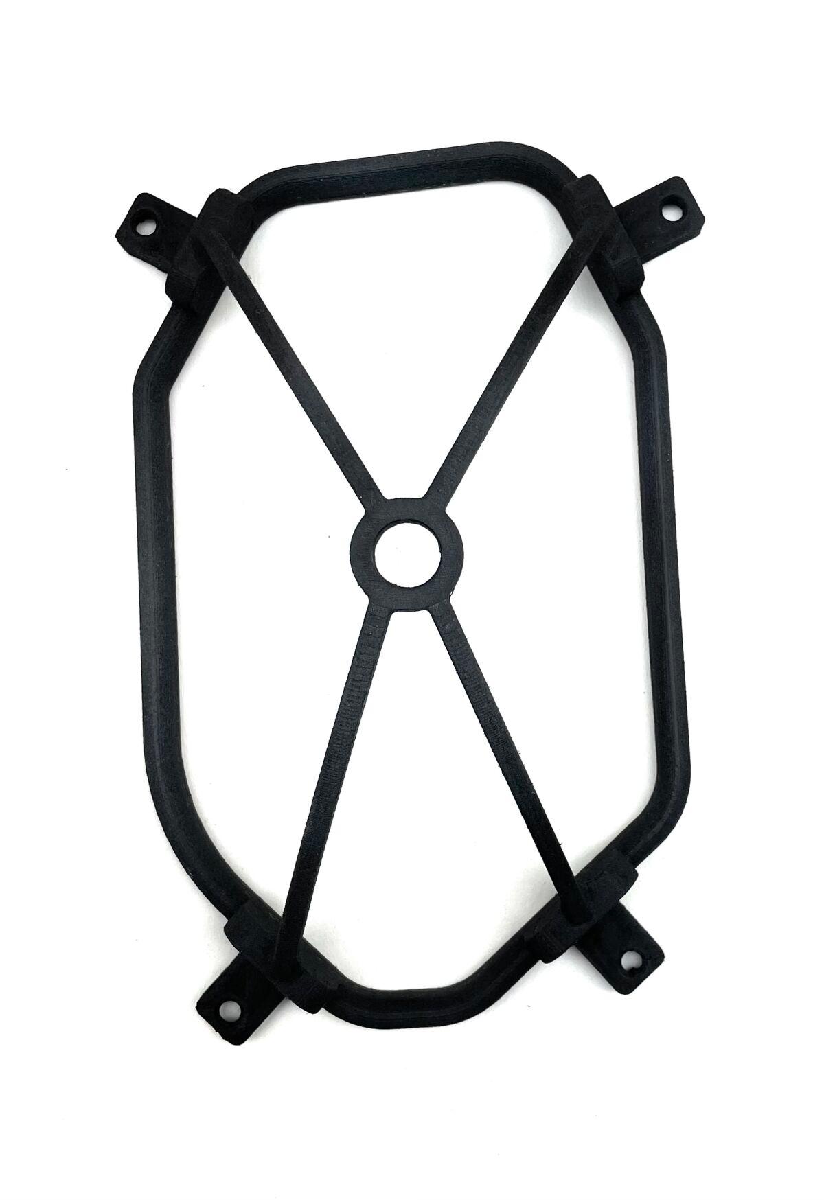 AIRCCARBON-KAWA-24 - DT-1 Open Carbon Fibre Air Cage For Kawasaki KX250 2025-2026 - Black