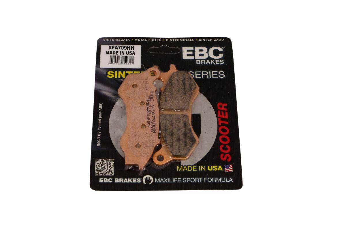 SFA709HH - EBC SFA-HH Series Sintered Scooter Brake Pads For Silence S01 CBS 2021-2023 Front