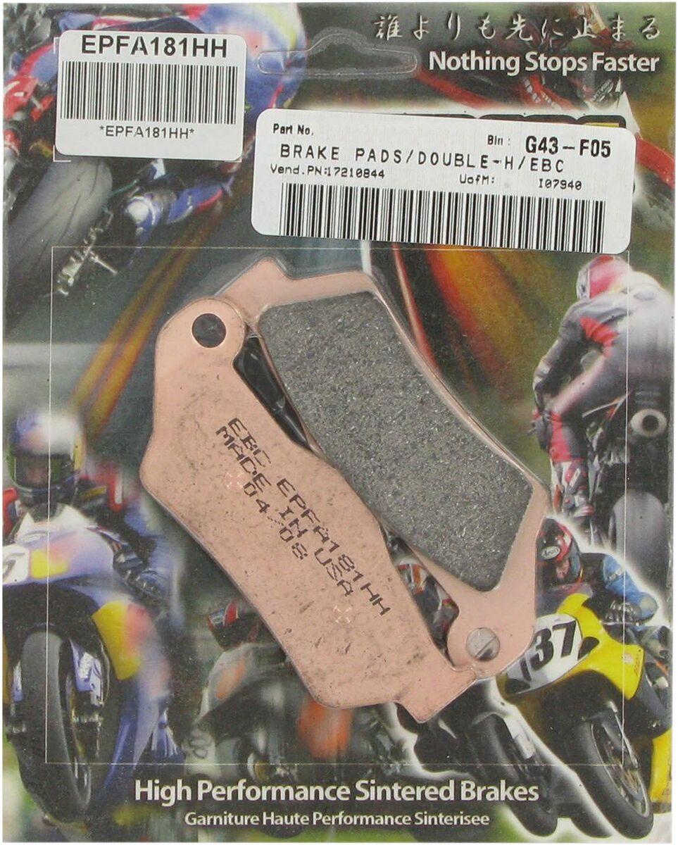 EPFA181HH - EBC Extreme Performance Sintered "EPFA" Brake Pads For KTM Adventure 1050 ABS 2015-2018 Rear