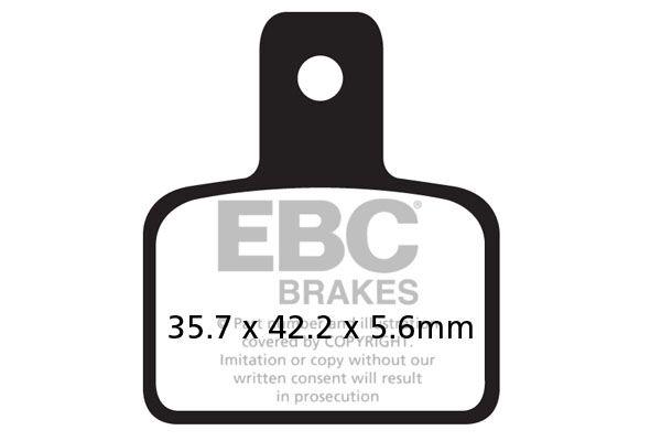 FA495 - EBC FA Series Organic Brake Pads For Beta EVO 125 2009-2022 Rear